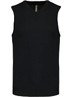 Kariban K 969 Pánská svetrová vesta s výstřihem do V 20.K969 black Kariban K 969 Pánská svetrová vesta s výstřihem do V 20.K969 black