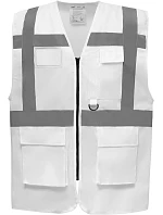 Yoko HVW 801 Hi-Vis multifunkční vesta 79.W801 white