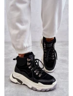 Dámská vysoká sportovní obuv GOE KK2N4098 Černe