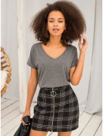 Tričko RV TS 4832.28P tmavě šedá