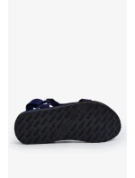 Pánské sandály na suchý zip Big Star DD174718 Námořnická modrá