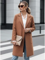 Dámský dlouhý velbloudí kabát LINNORE oversize FashionStreet NY0703