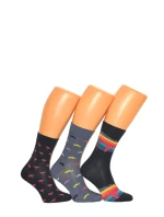 Pánské ponožky Wola Perfect Man vzorované W 94N03 Casual Pánské ponožky Wola Perfect Man vzorované W 94N03 Casual