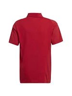 Dětské bavlněné tričko adidas Tiro 23 Competition Polo červené HI4715