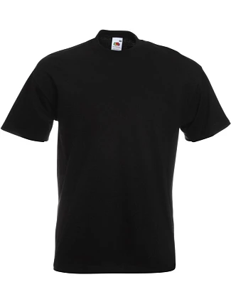 Fruit of the Loom Super Premium T Tričko 16.1044 black Fruit of the Loom Super Premium T Tričko 16.1044 black