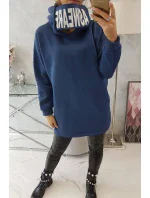 Zateplená mikina s kapucí z džínoviny Zateplená mikina s kapucí z džínoviny