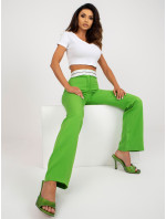 Světle zelené kalhoty