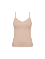 sloggi GO Daily Cotton Spaghetti Top - BROWN - SLOGGI BROWN - SLOGGI