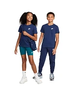 Dětské tričko Nike Sportswear tmavě modré FZ5177 410 Dětské tričko Nike Sportswear tmavě modré FZ5177 410