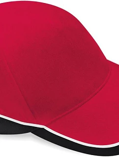 Beechfield B 171 5 panelová týmová závodní kšiltovka 53.0171 classic red/black/white