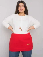 Mikina RV BL 6845.51P bílá a červená