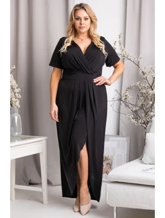 Dámské šaty LIZBONA SA622 černá - Karko Dámské šaty LIZBONA SA622 černá - Karko