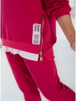 Dámská tepláková souprava TORONTO fuchsiová FashionStreet AY0955