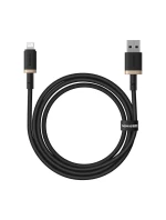 Kabel Baseus Dura 2,4A 1m (černý/zlatý)