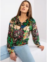 Halenka DHJ BZ 6033 2.46P zelená Halenka DHJ BZ 6033 2.46P zelená