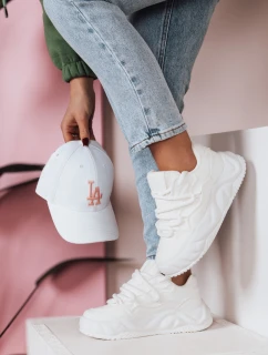 Dámské tenisky na platformě LALANDRA white FashionStreet ZY0685