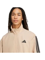Pánské tepláky adidas Sportswear Basic 3-Stripes Woven Tracksuit Beige JX3149