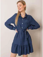 Šaty DHJ SK 3679.52P tmavě modrá