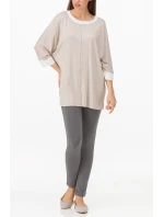 Dámská noční košile 11256-350 béžová - Vamp Dámská noční košile 11256-350 béžová - Vamp
