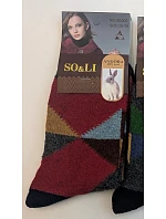 Ponožky WiK SO&LI 3002 vzor 57 Angora 35–42