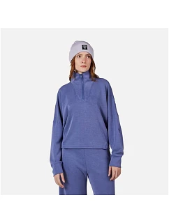 Dámská mikina ROSSIGNOL W CHAVANETTE HZ SCUBA FLEECE, modrá