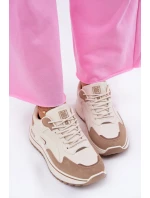 Dámské sneakers Big Star RR274A216 HI-POLY SYSTEM Béžové