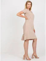 Šaty RV SK 7912.10P béžová Šaty RV SK 7912.10P béžová
