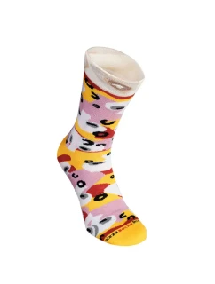Rainbow Socks Pizza 4 páry Capricciosa