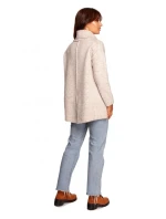 Mikina s rolákem a pulovrem BK086  - BeWear