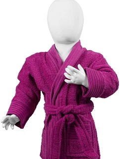 The One Towelling Baby Bathrobe Dětský župan 48.1007 magenta