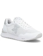 Dámská sportovní obuv síťovaná pohodlná měkká bílá Rieker W2404-82