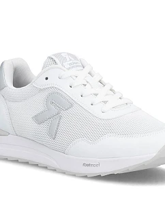 Dámská sportovní obuv síťovaná pohodlná měkká bílá Rieker W2404-82