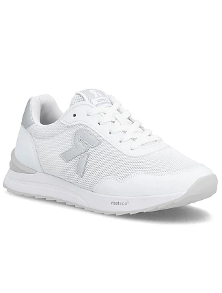 Dámská sportovní obuv síťovaná pohodlná měkká bílá Rieker W2404-82