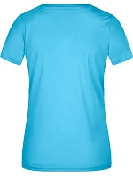 Daiber JN 735 Dámské sportovní tričko s výstřihem do V 02.0735 turquoise Daiber JN 735 Dámské sportovní tričko s výstřihem do V 02.0735 turquoise