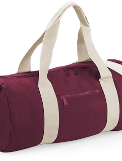 BagBase BG 140 Kulatá sportovní taška 52.0140 burgundy/off white