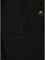 Dámská černá kordová bunda FashionStreet PY0161 Dámská černá kordová bunda FashionStreet PY0161