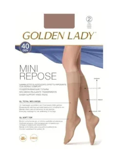 Dámské podkolenky Golden Lady Mini Repose| 40 den A'2