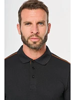 WK WK 270 Pánské pracovní piqué polo "Day-to-Day" 20.W270 black/red WK WK 270 Pánské pracovní piqué polo "Day-to-Day" 20.W270 black/red