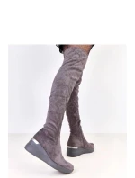 Kozačky na klínech  model 219422 Solea