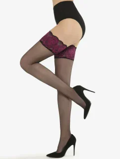 Punčochy Gatta Ars Amandi Calze Rose 15 den 1-6