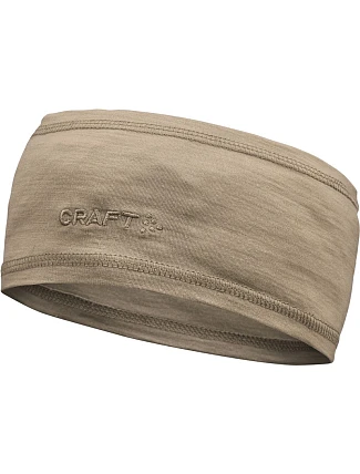 Craft Corporate Essence Wool Headband Čelenka z merino vlny 81.6633 taupe Craft Corporate Essence Wool Headband Čelenka z merino vlny 81.6633 taupe