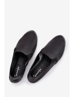 Kožené Baleríny Maciejka T3512-71 Černé