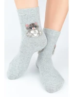 VLNĚNÉ PONOŽKY CAT SW017