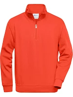 Daiber JN 831 Pracovní mikina s 1/4 zipem 02.0831 spicy orange