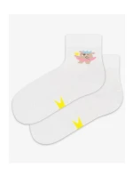 TENKÉ PONOŽKY BARVA 6-11 LET DÍVKY BÍLÉ 30-32 TENKÉ PONOŽKY BARVA 6-11 LET DÍVKY BÍLÉ 30-32