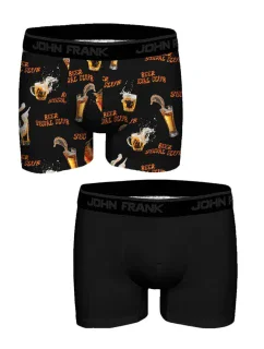 Pánské boxerky John Frank JF2BFUN107 2 PACK 