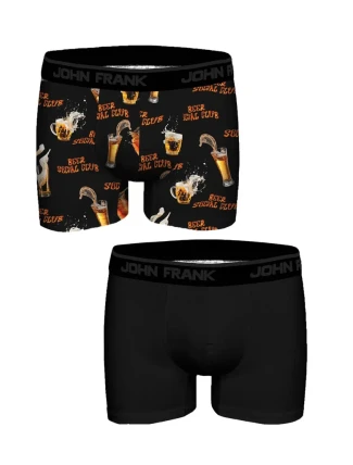 Pánské boxerky John Frank JF2BFUN107 2 PACK