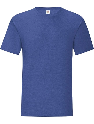 Fruit of the Loom Iconic 150 T Pánské tričko 16.1430 heather royal