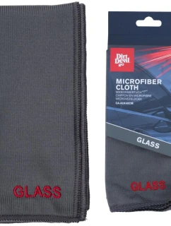 DIRT DEVIL MIKROVLÁKNA NA ČIŠTĚNÍ SKLA 40x40 cm ŠEDÁ
