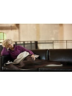 Daiber JN 952 2-vrstvá fleecová deka 02.0952 bordeaux/cream Daiber JN 952 2-vrstvá fleecová deka 02.0952 bordeaux/cream